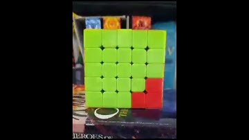 Stop motion with 5×5 cube #tetris by 11yrs old