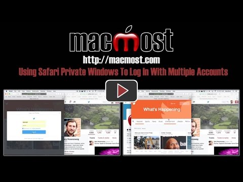 Using Safari Private Windows To Log In With Multiple Accounts (#1229)