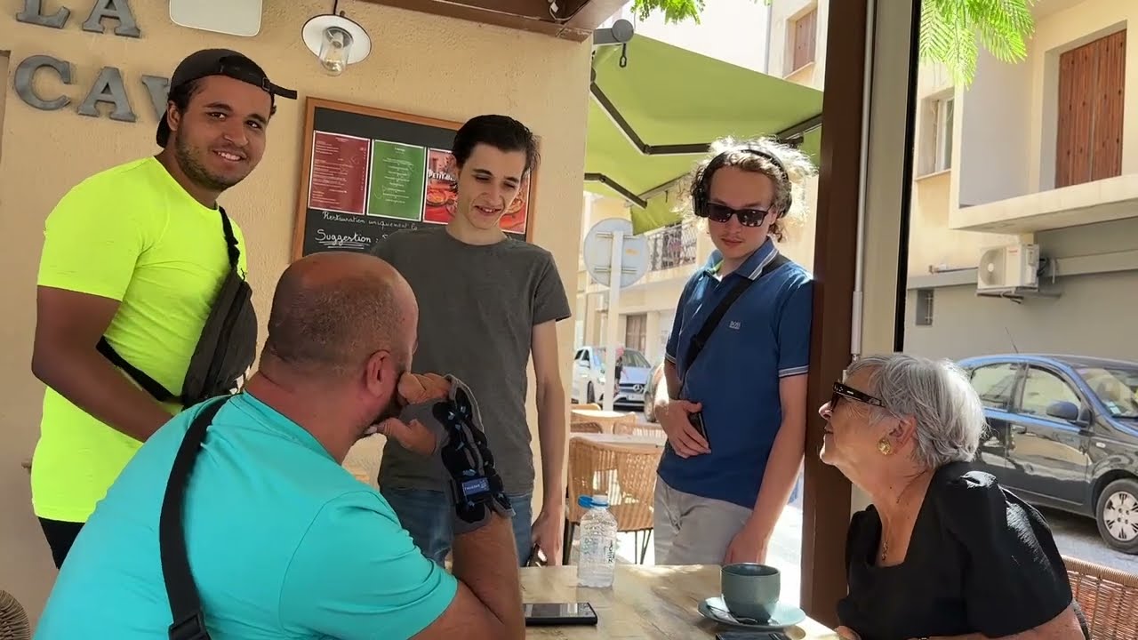 France Corse Île Rousse Centre ville / France Corsica Île Rousse Town center