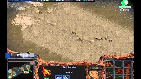 SPL  Jaedong vs Hydra 2010-12-06  @ Bloody Ridge