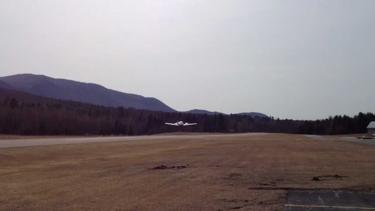 Twin Takeoff from 6B0 Middlebury VT Airport YouTube