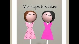 How to Make Dressed Character Theme Cakepops