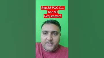 Patent Agent Examination Sec 88-89