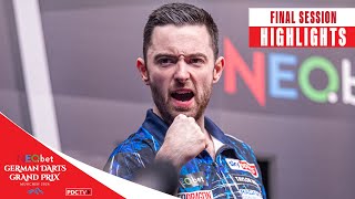 UNPLAYABLE! Final Session Highlights  2024 German Darts Grand Prix