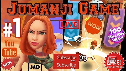 Jumanji Epic Run Game (By Irfan Gaming) walkthrough Android GamePlay part 3 (HD)