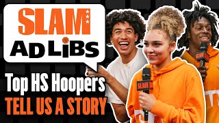 Jared McCain, Jada Williams & Ian Jackson TELL US A STORY!!! 😂 | SLAMAd Libs