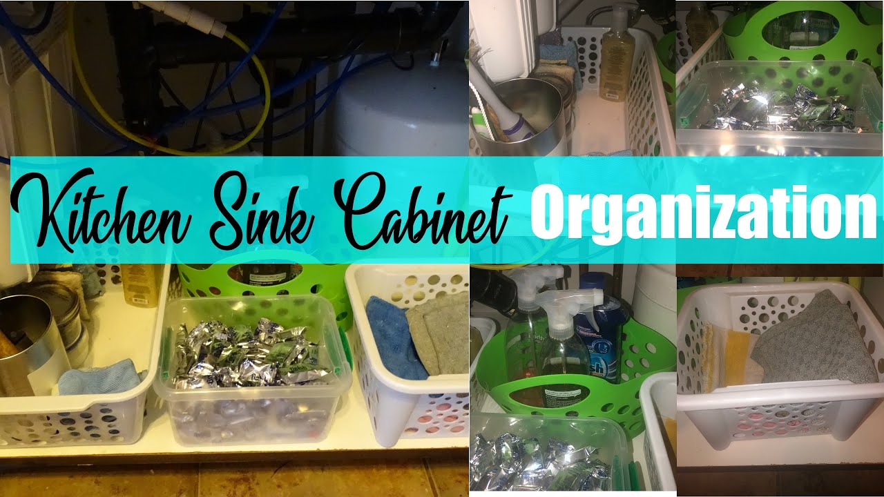 Under the Kitchen Sink Organization How to Organize