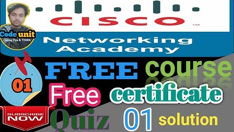 Introduction to IoT | free certificate| Quiz solution| quiz 1|cisco| 2021|code unit