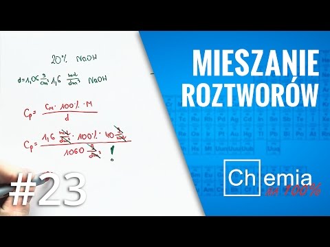 Matura z chemii: Jak rozwiązać zadanie z MIESZANIEM ROZTWORÓW? | Zadanie Dnia #23