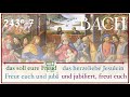 Bach - Freut euch und jubiliert (BWV 243a/7) - Animation