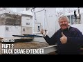 Making Moving Beehives Easier: Part 2 of Building an Extender for the Truck Crane | The Bush Bee Man