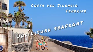 🌍 Tenerife. Promenade #2. Unfinished seafront. Costa del Silencio. Arona. Spain. 4K