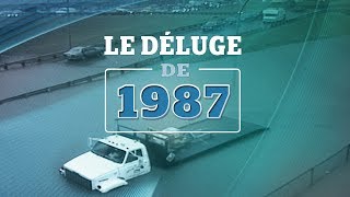 July 14, 1987, it was a deluge in Montreal!