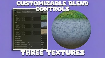 Unity Triplanar Terrain Shader - Demo (Built-In)