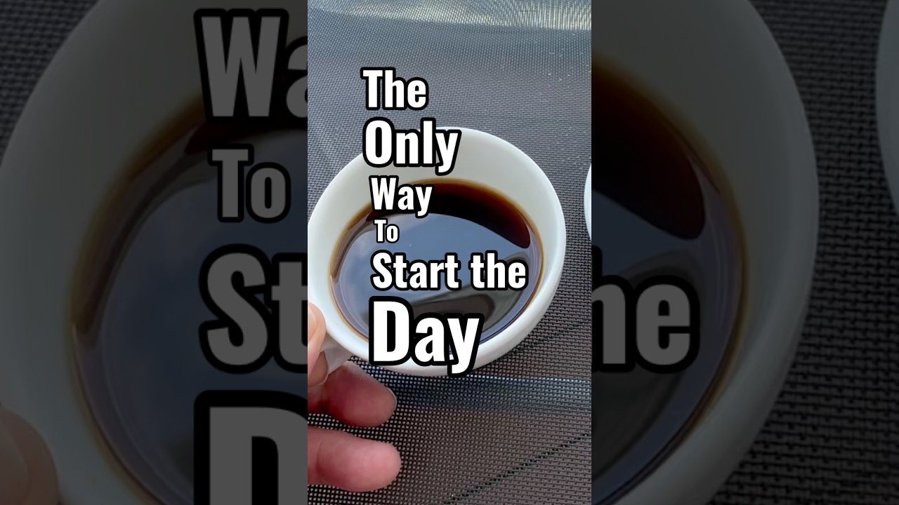 The only way to start the day😎