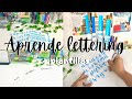 ✨Aprende a hacer lettering✨+plantillas✍️📚