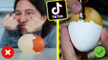 ¿Por qué se pelan los huevos TikTok?