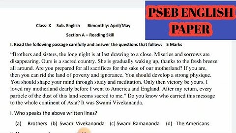 10 Class paper English August 2022 (bimonthly english paper 2022