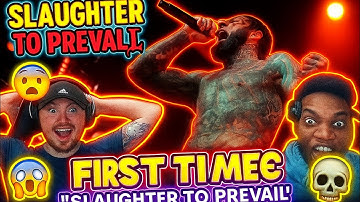 FIRST TIME HEARING  "Slaughter To Prevail" - Bonebreaker live in Moscow (THIS SONG IS CRAAAZY!!!!)