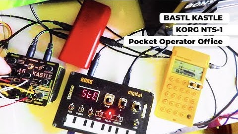 Bastl Kastle - Dark Ambient - Pocket Operator Office - Korg NTS-1 - Micro Modular Synth Soundscape