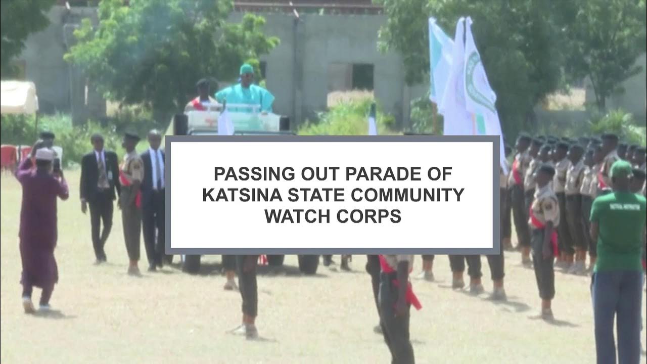LIVE COVERAGE: PASSING OUT PARADE OF KATSINA STATE COMMUNITY WATCH CORPS