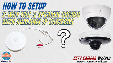 How to Connect the 2-Way Mic and Speaker Combo