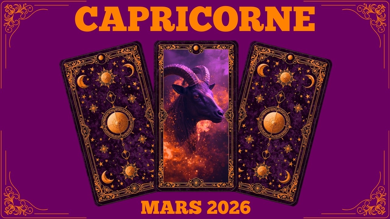 CAPRICORNE MARS 2026 💗​💗​ON OSE ECOUTER SON COEUR💗​💗​