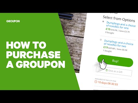 How to Purchase a Groupon Deal