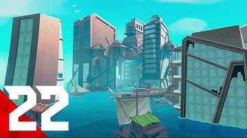 Raft - Our Arrival To Utopia Final Island - (Co-Op) Playthrough Gameplay Part 22