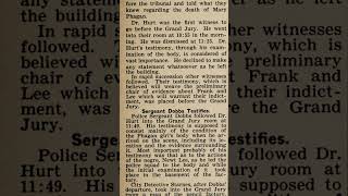 Friday, 23rd May 1913 Indictment of Both Lee and Frank is Asked