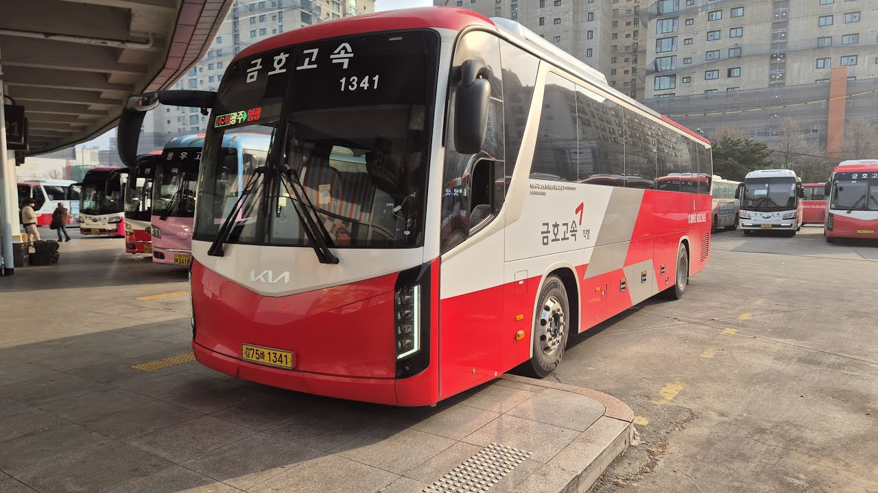 [시외버스] 광주유스퀘어-영광종합터미널 주행영상[4K][60FPS](Gwangju Usquare-Yeonggwang Bus Terminal)