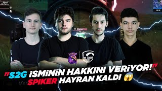 SPİKER S2G'NİN OYUNUNA HAYRAN KALDI 