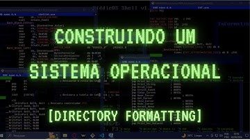 Construindo um O.S - #078  - Shell: Formatação de Diretórios | CLI #DSOS #cmd #terminal