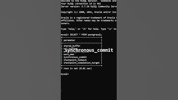 PostgreSQL Crash Course: Parameters #shorts