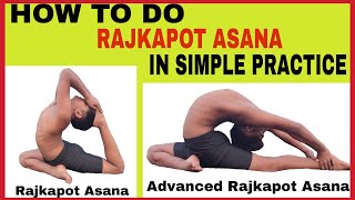 How To Do Rajkapot Asana - Yoga Saathi