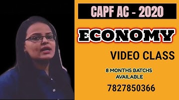CAPF AC 2020 ECONOMY CLASS IN AVKS ACADEMY  #CAPFAC2020  #DELHI