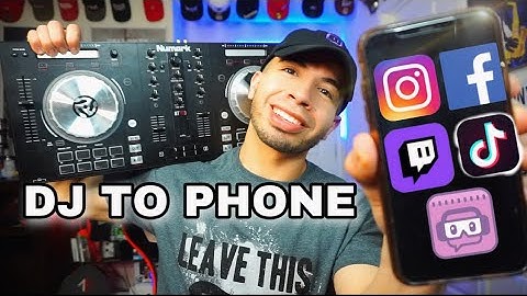 How to Connect DJ Controller to Phone for Live Streaming (TikTok, Twitch, IG, FB)