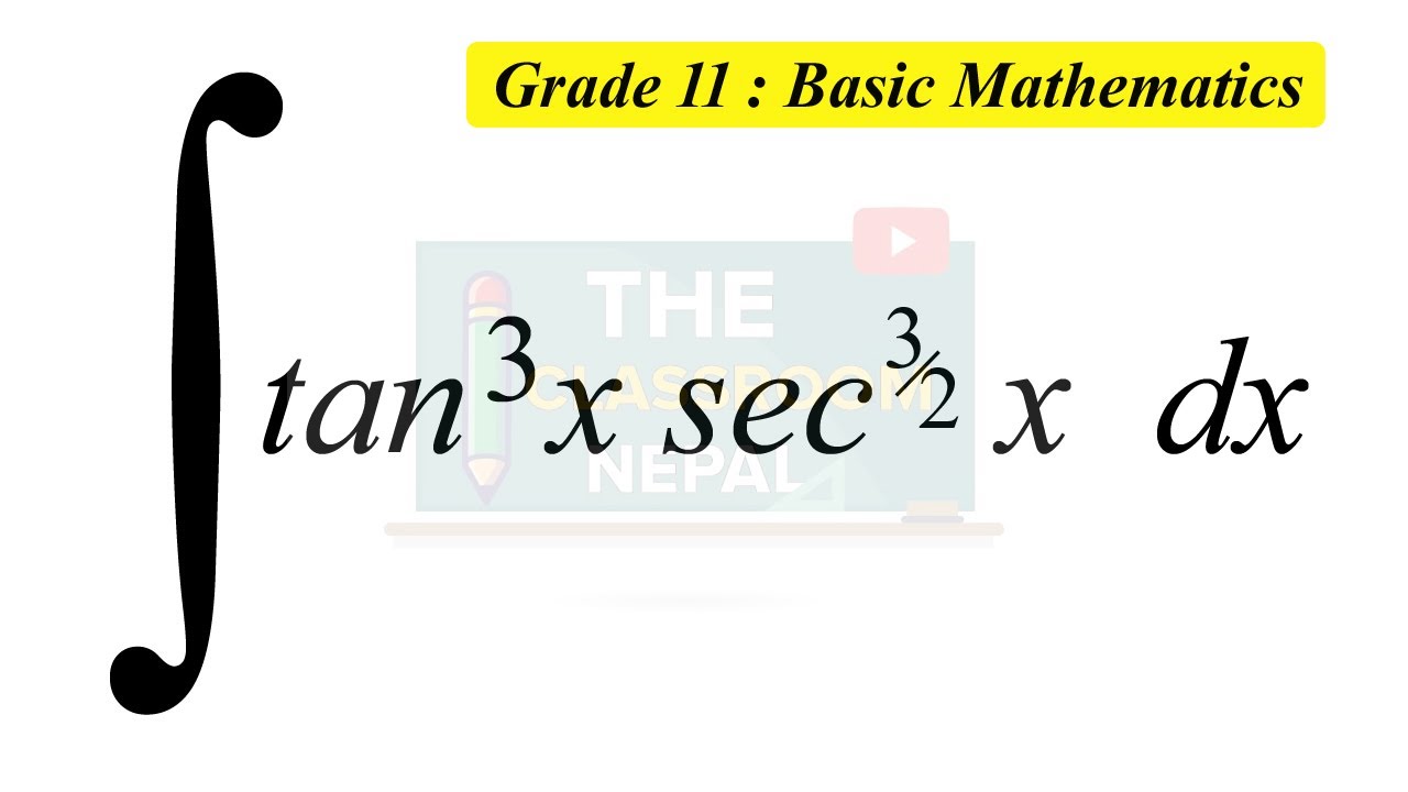 Integral Of Tan 3 X Sec 3 2 X Dx By Substitution Method Class 11 integral-of-tan-3-x-sec-3-2-x-dx-by-substitution-method-class-11