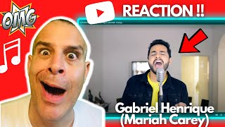 IST REACTION | Emotions | Gabriel Henrique (Mariah Carey) | WHAT AN INCREDIBLE TALENT!