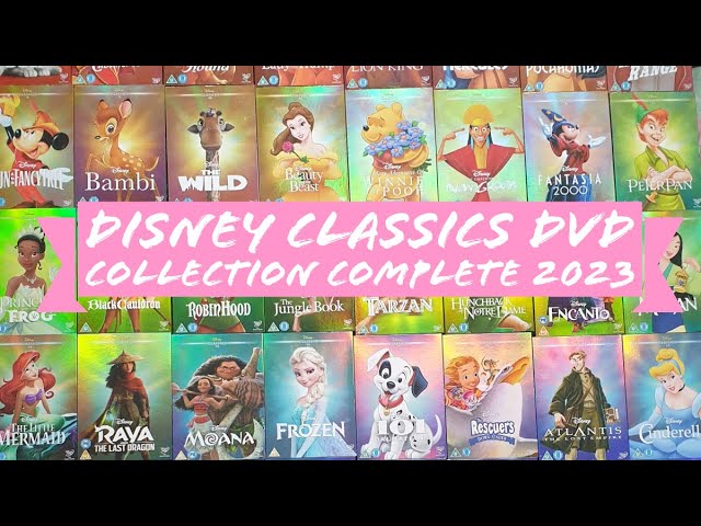 Disney Classic DVD Collection COMPLETE 2023