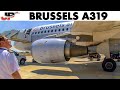 Brussels airlines airbus a319 turkey to brussels  aircraft walkaround