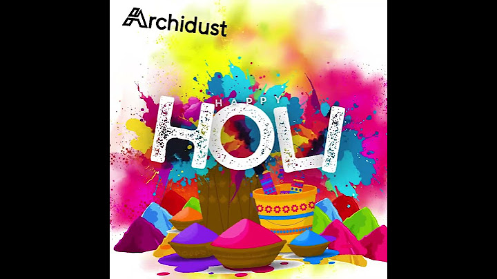 Wishing you a Happy Holi