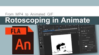 Rotoscoping using Adobe Animate