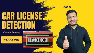 Car License Plate Detection using YOLOv10 | Train on Custom Dataset