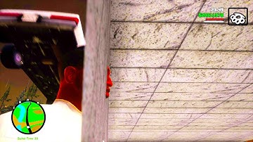 Love this new updated bridge bug in GTA SA Definitive Edition