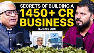 1450+ Crore Business Story: Ashok Shah, Chairman of V-Trans Group | Leadership &amp; Logistics