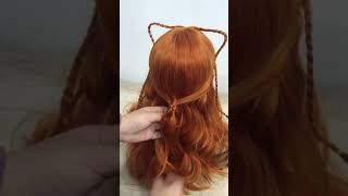 Very Cute Cat Ears Hairstyle