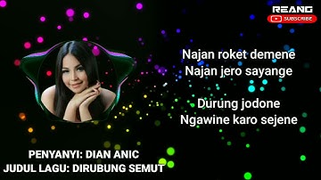 DIAN ANIC - DIRUBUNG SEMUT | ANICA NADA (Lirik Lagu)
