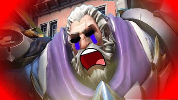 TOXIC REINHARDT SPAMMING AND WHINING ALL GAME!!!