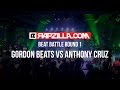 Rapzillacom beat battle round 1 gordon beats vs anthony cruz